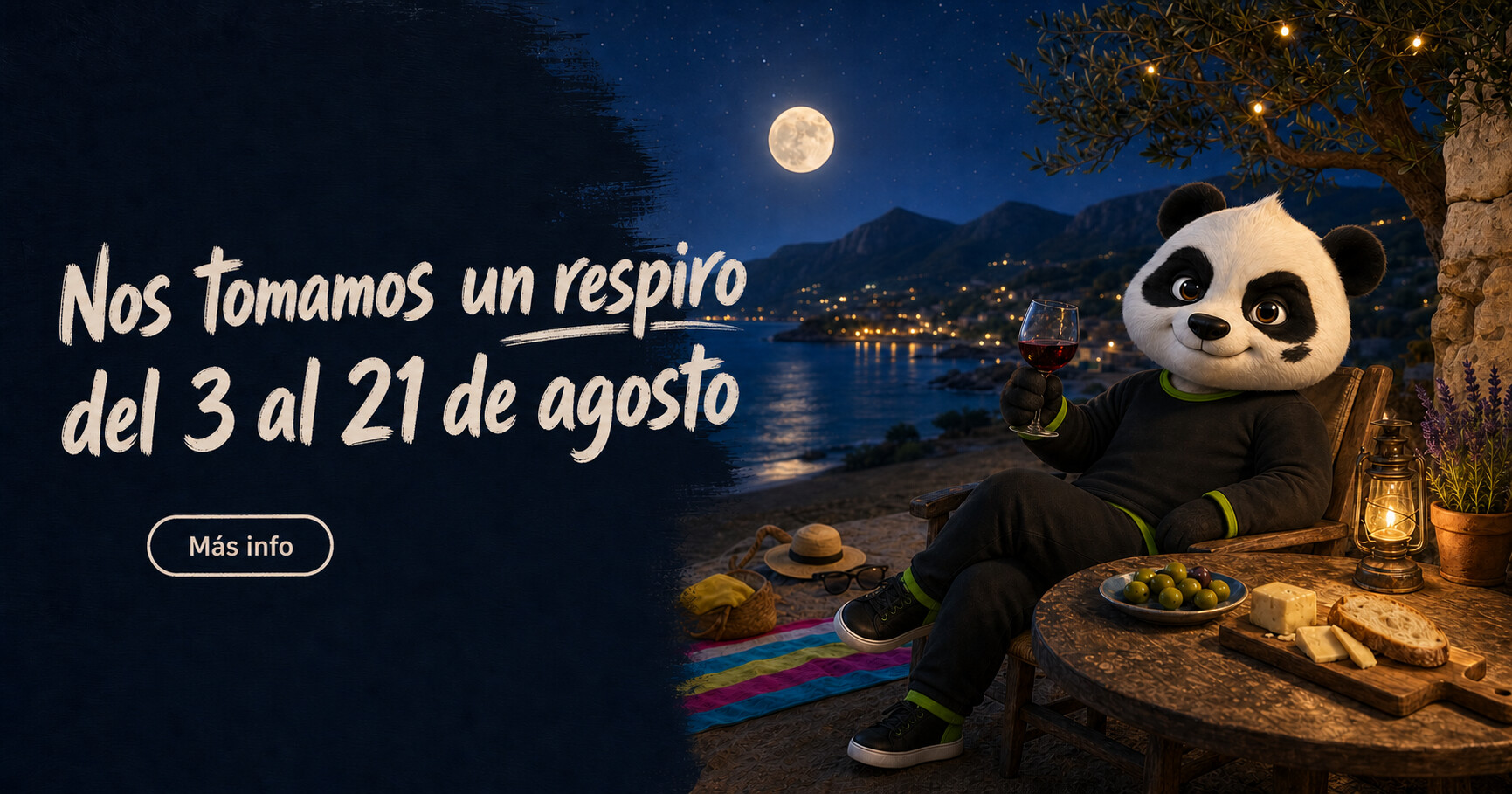 Nos tomamos un respiro: vacaciones Xtampa del 3 al 21 de agosto